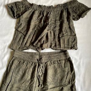 Hurley Women’s Top & Pants set